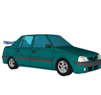 现代汽车免费su模型，现代汽车sketchup模型，汽车su素材下载