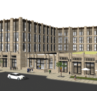 欧式新古典办公楼草图大师模型，新古典办公楼sketchup模型免费下载