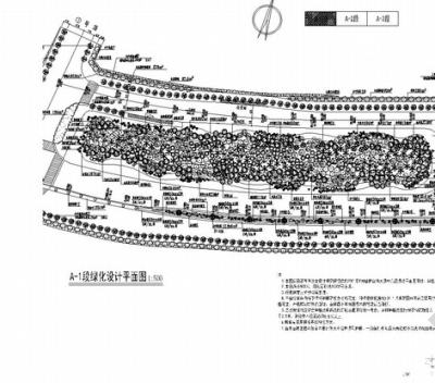 景观大道全套园林绿化施工图