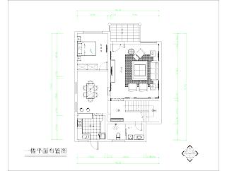 金源酒店后别墅三层经济型别墅室内CAD室内施工图含效果图下载