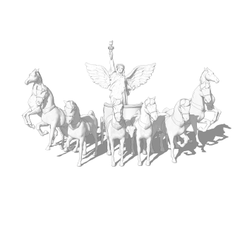 欧式雕塑草图大师模型，雕塑sketchup模型下载