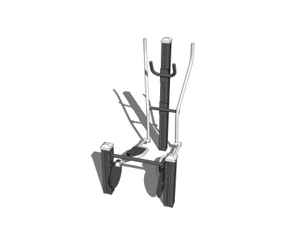 现代健身器材草图大师模型，健身器材sketchup模型下载
