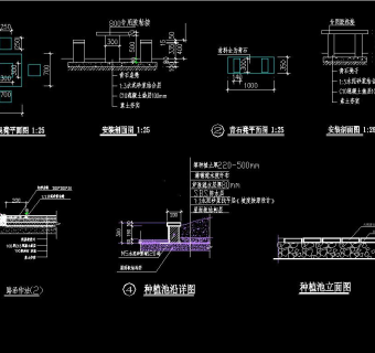 中庭CAD施工图，中庭CAD图纸下载