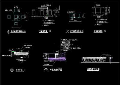 中庭CAD施工图，中庭CAD图纸下载