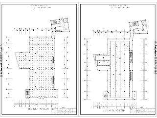 郑场广场布局平面图,购物中心CAD图纸下载