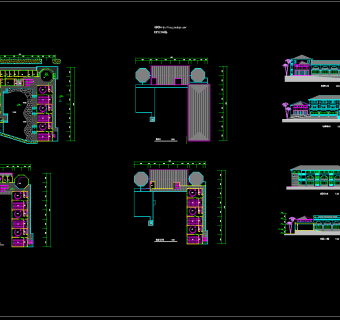 精品幼儿园全套CAD施工图，幼儿园CAD图纸下载