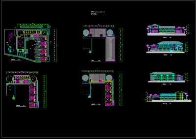精品幼儿园全套CAD施工图，幼儿园CAD图纸下载