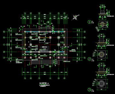 著名真武大殿复建工程建筑施工图<a href=https://www.yitu.cn/su/7392.html target=_blank class=infotextkey>平面</a>图.jpg
