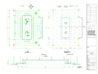 小会议室CAD建筑设计图纸下载