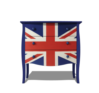 现代简约边柜草图大师模型，边柜SKP模型