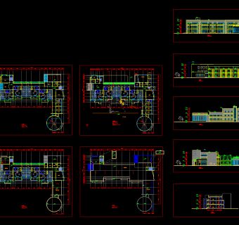 精品幼儿园CAD施工图，幼儿园CAD图纸下载
