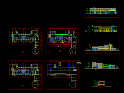 精品幼儿园CAD施工图，幼儿园CAD图纸下载