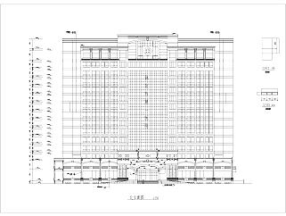 某市医院建筑施工图CAD图纸下载dwg文件下载