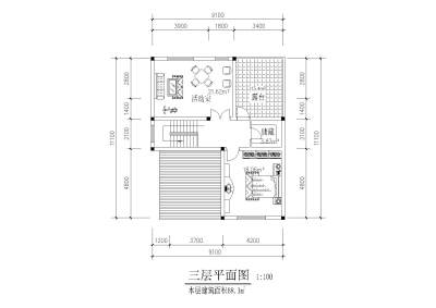 苏北<a href=https://www.yitu.cn/su/7872.html target=_blank class=infotextkey>地</a>区农村独院别墅建筑<a href=https://www.yitu.cn/su/7590.html target=_blank class=infotextkey>设计</a>施工图_8