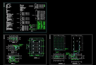 加油站电气施工图CAD图纸