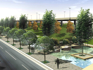 高速公路出入口景观规划设计方案