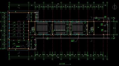 某中学教学楼全套施工图，中学教学楼cad建筑工程图纸下载