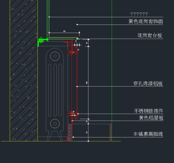 原创暖气罩全套详细的CAD图库，暖气罩CAD施工图纸下载