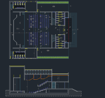 歌剧院布局图cad下载、歌剧院布局图dwg文件下载