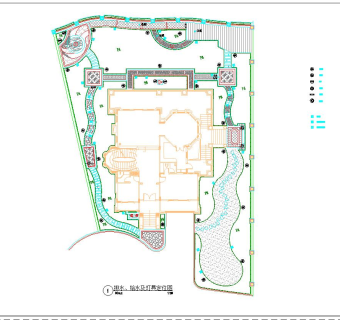 私家花园9号别墅景观施工图,cad建筑图纸免费下载