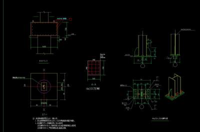 厂房结构设计图，厂房CAD设计图纸下载