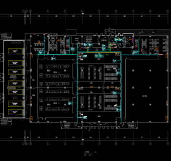 江苏数据中心电气招标图，电气CAD施工图纸下载