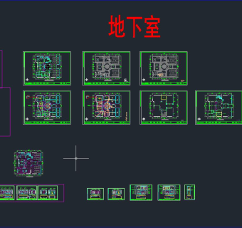 新古典别墅全套cad施工图，别墅施工图下载