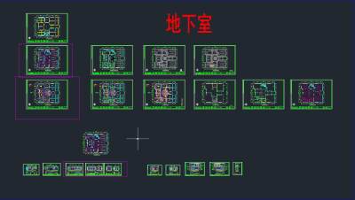 新古典别墅全套cad施工图，别墅施工图下载