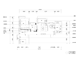 美式小区两室一厅CAD图纸，效果图，户型图下载