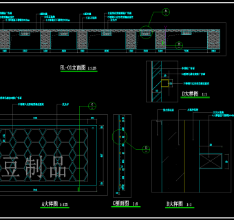 原创室内设计全套CAD施工图，室内CAD施工图纸下载