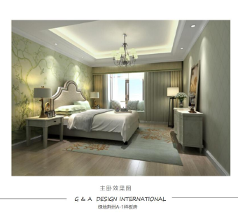 绿地荆州A-1样板房115平方软装设计方案下载
