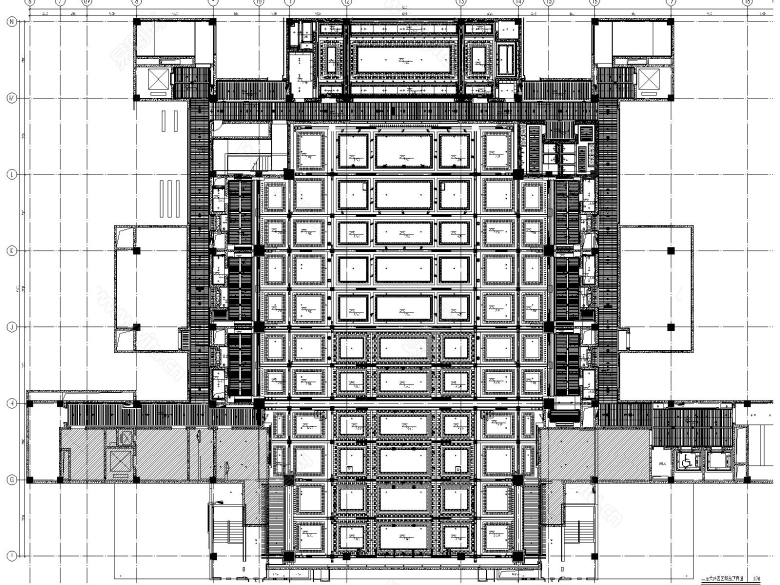 3二层大飨宫区域总顶面图