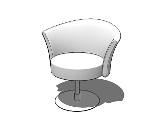现代<em>转椅</em>草图大师模型，椅子sketchup模型下载
