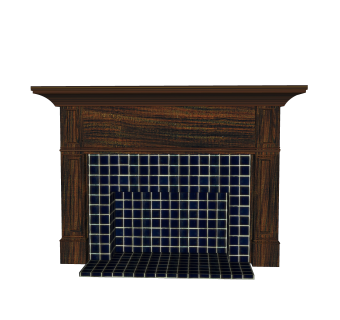 现代瓷砖草图大师模型，双人床SKP模型下载