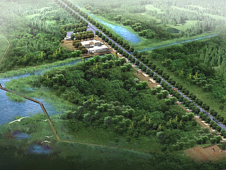 带状湿地公园景观概念设计文本