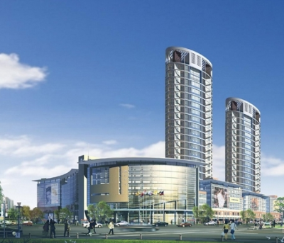 街道节点效果图