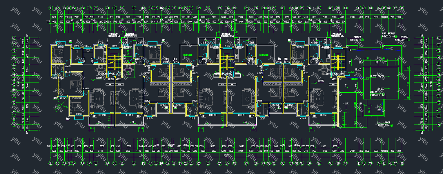 原创建筑cad施工图,建筑cad图纸下载