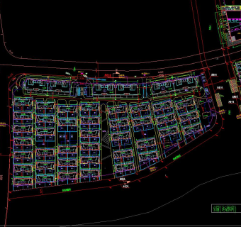 [上海]金地湾现代居住小区规划方案文本CAD图纸下载