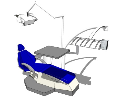 医疗设备草图大师模型，医疗设备skp模型，医疗设备su素材