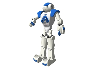现代跳舞<em>机器人</em>草图大师模型，<em>机器人</em>sketchup模型下载