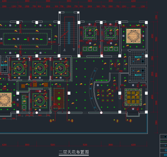 森林花园全套CAD施工图，花园CAD建筑图纸下载