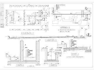 喷水池CAD工程图纸免费下载
