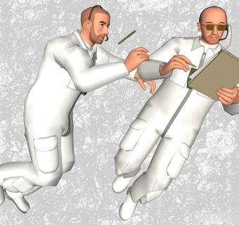 现代宇航员草图大师模型，人物su模型下载