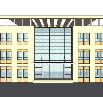 酒店草图大师模型下载、酒店su模型下载