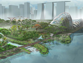 立体垂直绿化公园景观规划设计案例