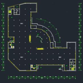 现代五层商场建筑方案图，商场CAD施工图纸下载