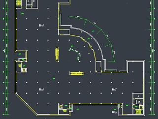 现代五层商场建筑方案图，商场CAD施工图纸下载