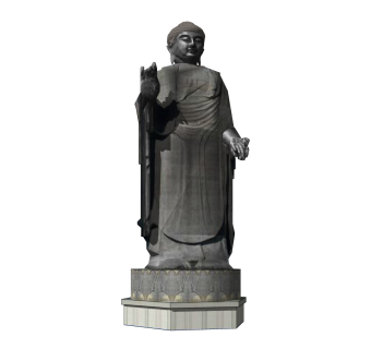 佛祖如来雕塑su模型,摆件草图大师模型下载