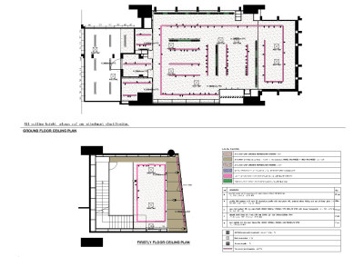 一层灯位布置图