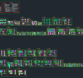 各类常用CAD节点施工图纸合集，cad建筑施工图纸下载